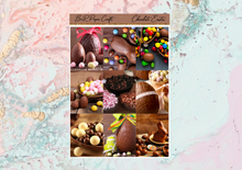 Load image into Gallery viewer, Chocolate Easter Mini kit | Standard Vertical Planner Stickers