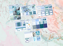 Load image into Gallery viewer, Pastel Blue Mini kit | Standard Vertical Planner Stickers
