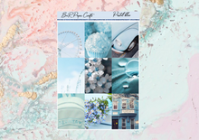 Load image into Gallery viewer, Pastel Blue Mini kit | Standard Vertical Planner Stickers