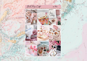 Me time Deluxe kit | Standard Vertical Planner Stickers