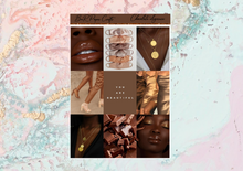 Load image into Gallery viewer, Chocolate Elegace Mini kit | Standard Vertical Planner Stickers