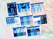 Load image into Gallery viewer, Enchanted glow Deluxe kit | Standard Vertical Planner Stickers
