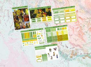 Shrek Mini kit | EC Planner Stickers