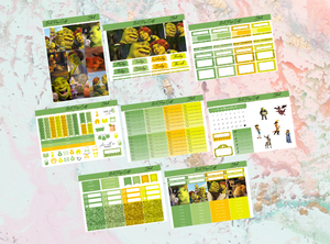 Shrek Deluxe kit | EC Planner Stickers