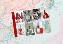 Load image into Gallery viewer, Christmas gnome Happy Planner Deluxe kit | Standard Vertical Planner Stickers