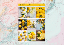 Load image into Gallery viewer, Lemon Deluxe kit | Standard Vertical Planner Stickers