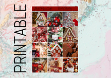 Load image into Gallery viewer, PRINTABLE Red Christmas B6 kit | Standard Vertical Planner Stickers
