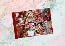 Load image into Gallery viewer, Red Christmas Happy Planner Deluxe kit | Standard Vertical Planner Stickers