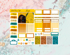 Beauty Micro kit | Standard Vertical Planner Stickers