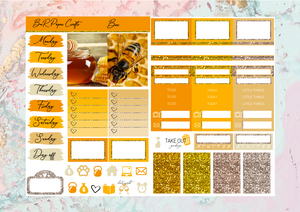 Bee Micro kit | Standard Vertical Planner Stickers