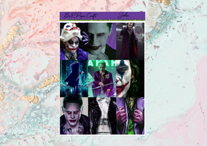 Joker Deluxe kit | Standard Vertical Planner Stickers