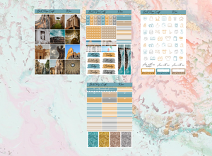 Rome B6 kit | Standard Vertical Planner Stickers