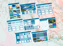 Load image into Gallery viewer, Maldives Deluxe kit | Standard Vertical Planner Stickers