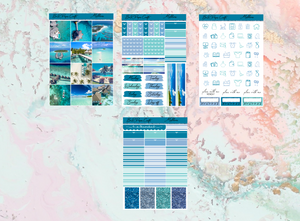 Maldives B6 kit | Standard Vertical Planner Stickers