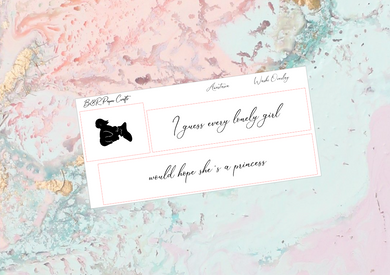 Anastasia Washi foil overlays | Foil Planner Stickers