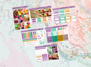 Macarons Mini kit | EC Planner Stickers