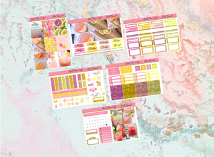 Pink Lemonade Mini kit | EC Planner Stickers