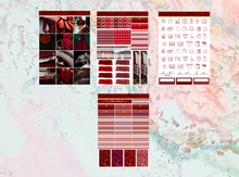 Load image into Gallery viewer, Red queen B6 kit | Standard Vertical Planner Stickers