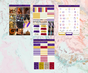 Aladdin B6 kit | Standard Vertical Planner Stickers