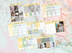 Books Deluxe kit | Standard Vertical Planner Stickers