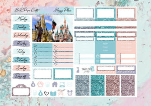 Happy Place Micro kit | EC Planner Stickers
