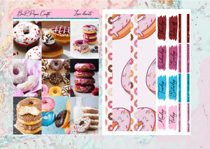 Love Donuts Mini kit | EC Planner Stickers