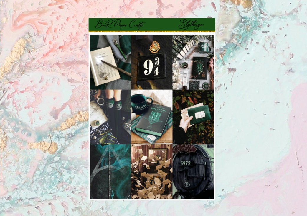 Slytheryn Mini kit | EC Planner Stickers