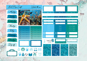 Under the sea Micro kit | EC Planner Stickers