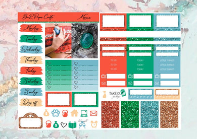 Moana Micro kit | EC Planner Stickers