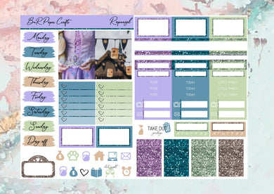 Rapunzel Micro kit | EC Planner Stickers