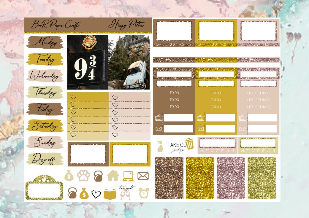 Harry Potter Micro kit | EC Planner Stickers