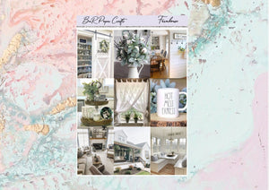 Farmhouse Deluxe kit | EC Planner Stickers