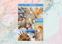 Load image into Gallery viewer, Beach love Mini kit | Standard Vertical Planner Stickers